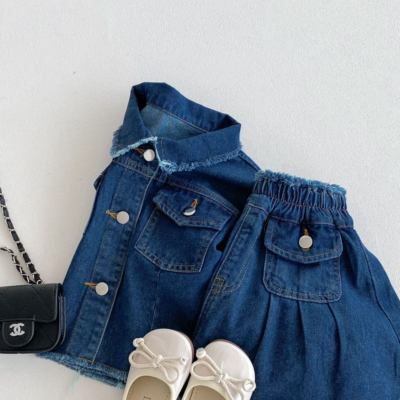 1-5 thn || SETELAN BAJU + CELANA ROK (1 set) PEREMPUAN JALAN CASUAL CATALOG ZHBB BY