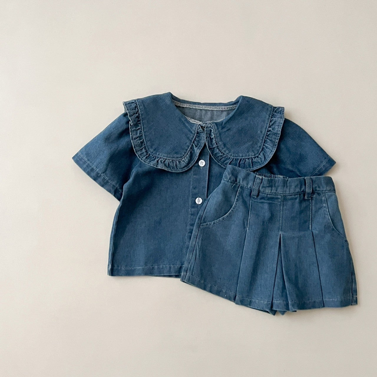 1-5 thn || SETELAN BAJU + CELANA ROK (1 set) PEREMPUAN JALAN CASUAL CATALOG ZHBB BY