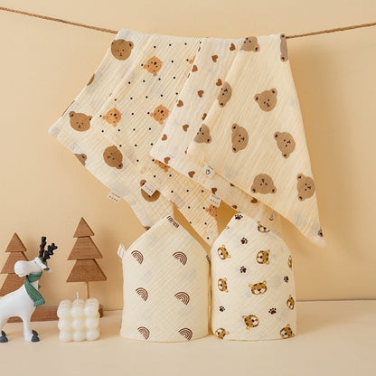 Premium BIB SLABBER BUNGA BAYI SET CELEMEK TATAKAN LIUR ANAK catalog BEDONG AB