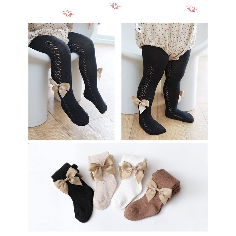 0-4thn | LEGGING STOCKING RIBBON BAYI ANAK / CELANA ANAK PEREMPUAN SOFT IMPOR Catalog QN QM