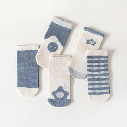 [5 PSG] 0-3 thn | KAOS KAKI BAYI ANAK IMPOR SOCKS LUCU KARAKTER KARTUN UNISEX Catalog QN QAS