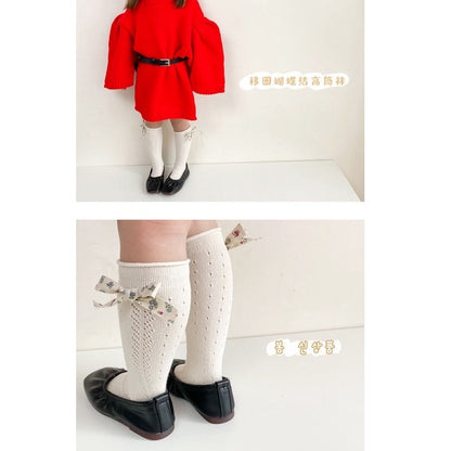 0-3 thn | KAOS KAKI PANJANG BAYI ANAK IMPOR NEWBORN SOCKS PEREMPUAN catalog QN QV