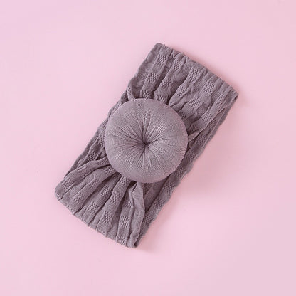 (Big Bow) Bandana bayi donut headband jumbo premium import pita anak perempuan catalog jbay JB S