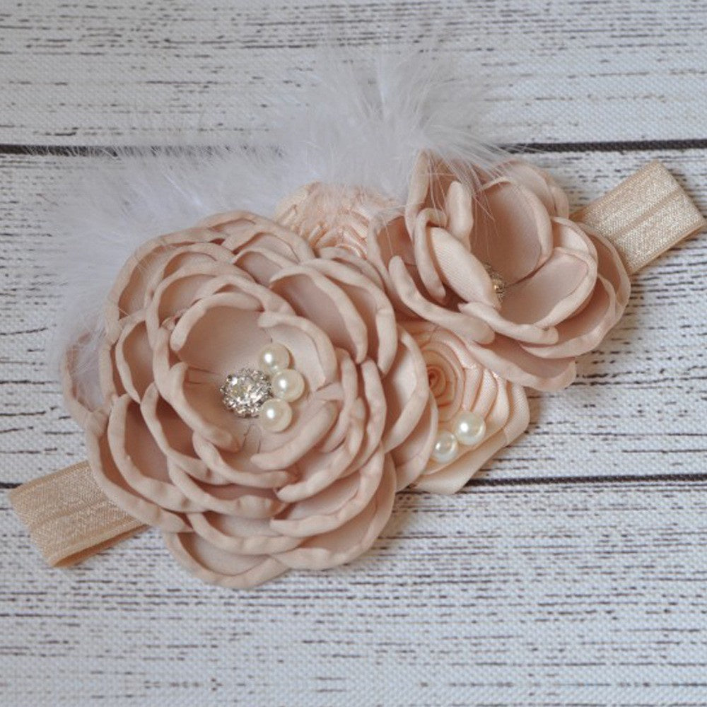 Bandana bayi lace renda brukat headband import pita anak perempuan catalog QUIN NL