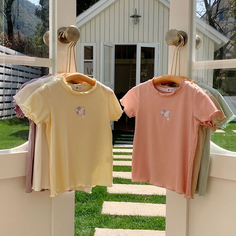 2-6 thn || ATASAN BAJU KAOS BASIC CASUAL BAYI PAKAIAN ANAK PEREMPUAN catalog NXTY TBS