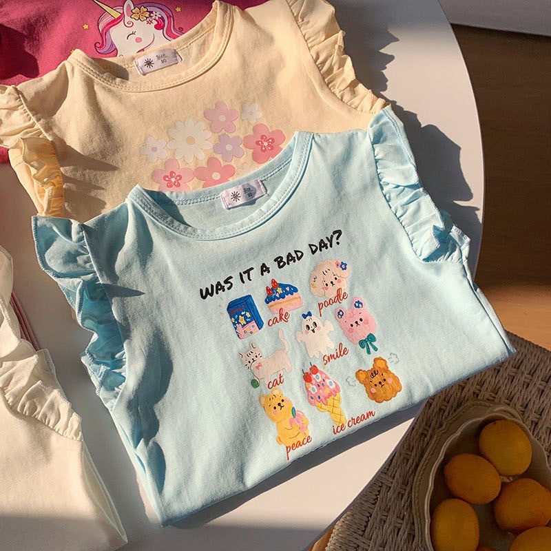 2-6 thn || ATASAN BAJU KAOS BASIC CASUAL BAYI PAKAIAN ANAK PEREMPUAN catalog NXTY TBU
