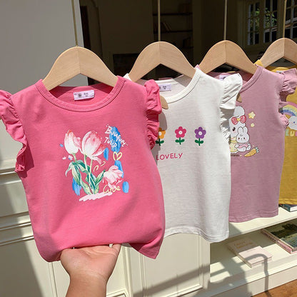 2-6 thn || ATASAN BAJU KAOS BASIC CASUAL BAYI PAKAIAN ANAK PEREMPUAN catalog NXTY TBU