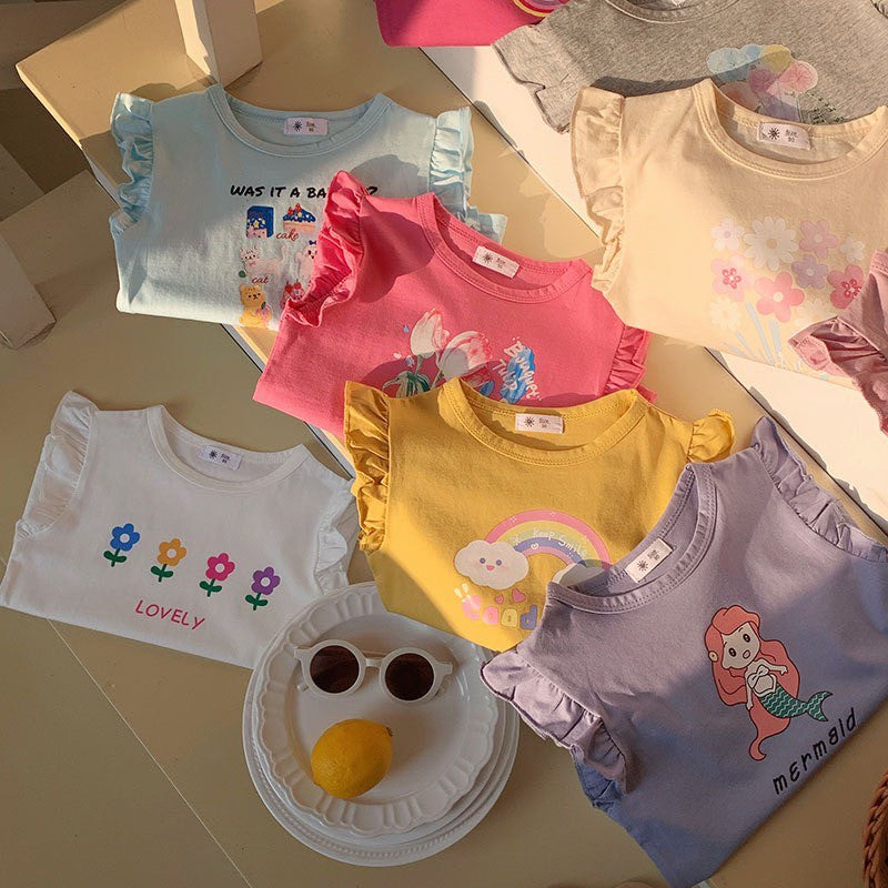 2-6 thn || ATASAN BAJU KAOS BASIC CASUAL BAYI PAKAIAN ANAK PEREMPUAN catalog NXTY TBU
