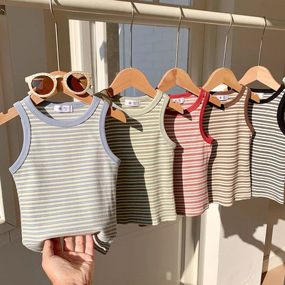 2-6 thn || ATASAN BAJU KAOS TANPA LENGAN PAKAIAN ANAK PEREMPUAN catalog NXTY TBY