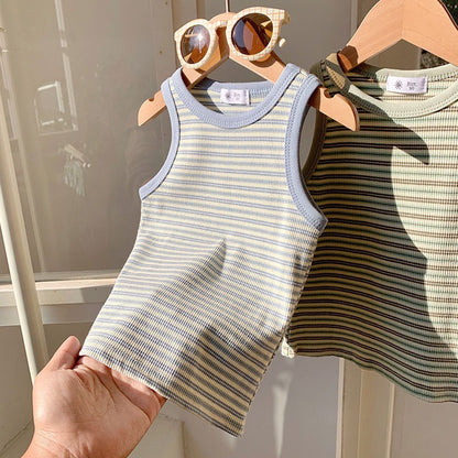 2-6 thn || ATASAN BAJU KAOS TANPA LENGAN PAKAIAN ANAK PEREMPUAN catalog NXTY TBY