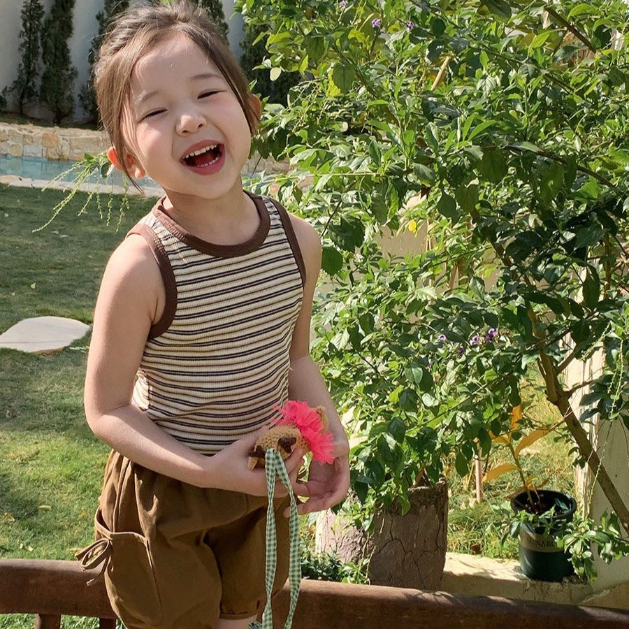 2-6 thn || ATASAN BAJU KAOS TANPA LENGAN PAKAIAN ANAK PEREMPUAN catalog NXTY TBY