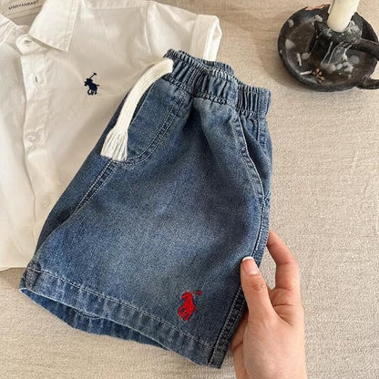 2-6 thn || CELANA PENDEK DENIM PAKAIAN ANAK LAKI-LAKI catalog TXY XBi