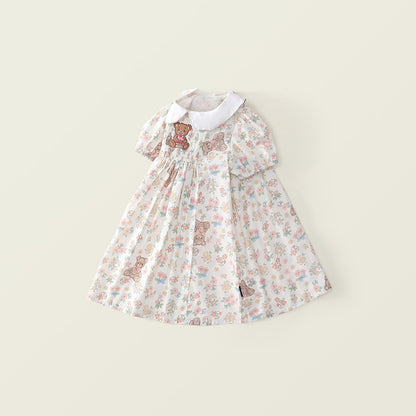 2-6 thn || DRESS ANAK KOREA PESTA ELEGAN FORMAL PEREMPUAN catalog MDD MAJ