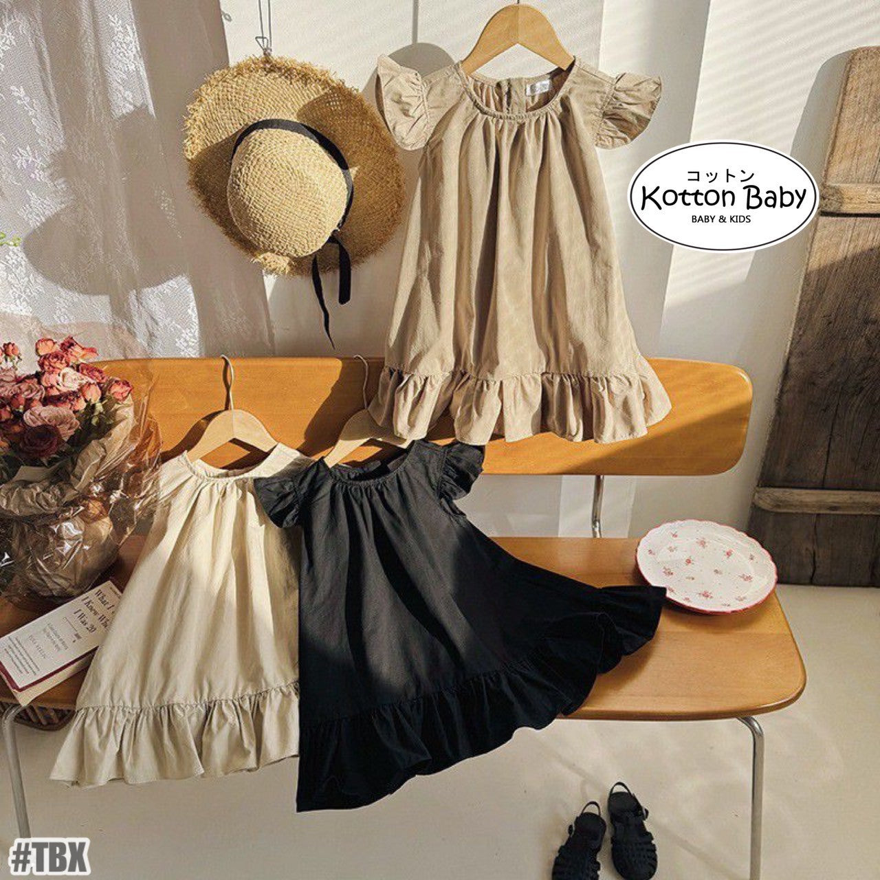 2-6 thn || DRESS ANAK [KUALITAS IMPOR] GAUN ELEGAN PESTA ANAK PEREMPUAN catalog NXTY TBX