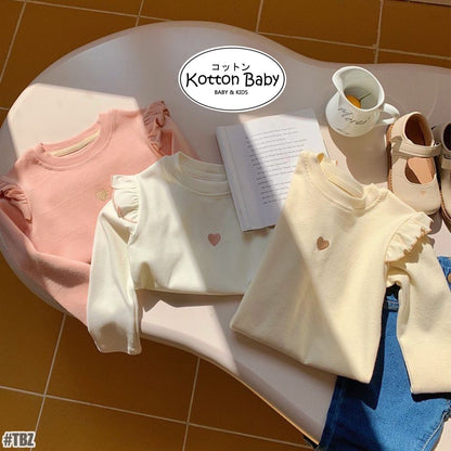 2-6 thn || KAOS BAJU LENGAN PANJANG ATASAN PAKAIAN ANAK PEREMPUAN  catalog NXTY TBZ