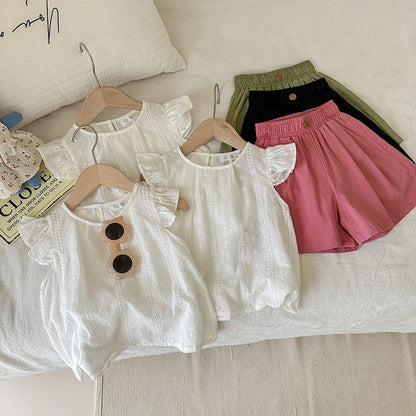 2-6 thn ||SETELAN BAJU + CELANA (1 set) ANAK JALAN CASUAL BAJU ATASAN catalog NXTY TBW
