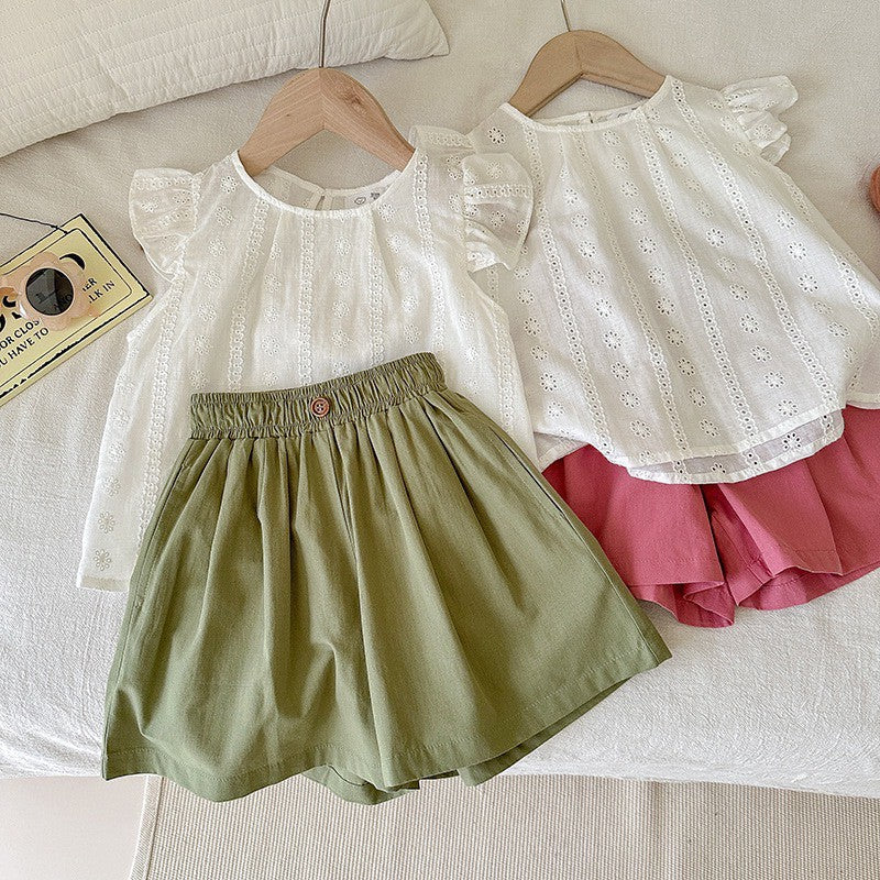 2-6 thn ||SETELAN BAJU + CELANA (1 set) ANAK JALAN CASUAL BAJU ATASAN catalog NXTY TBW
