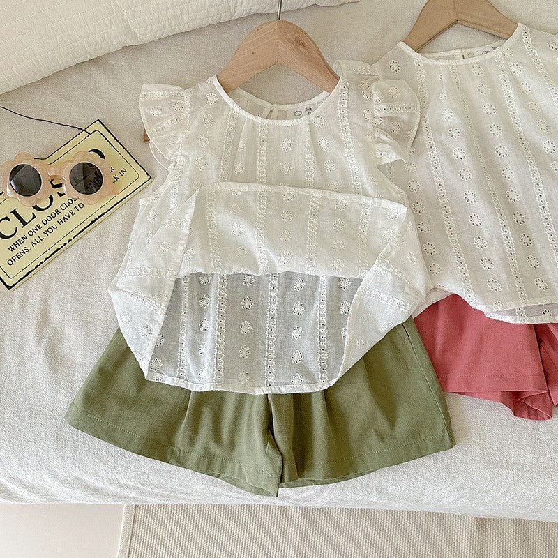 2-6 thn ||SETELAN BAJU + CELANA (1 set) ANAK JALAN CASUAL BAJU ATASAN catalog NXTY TBW