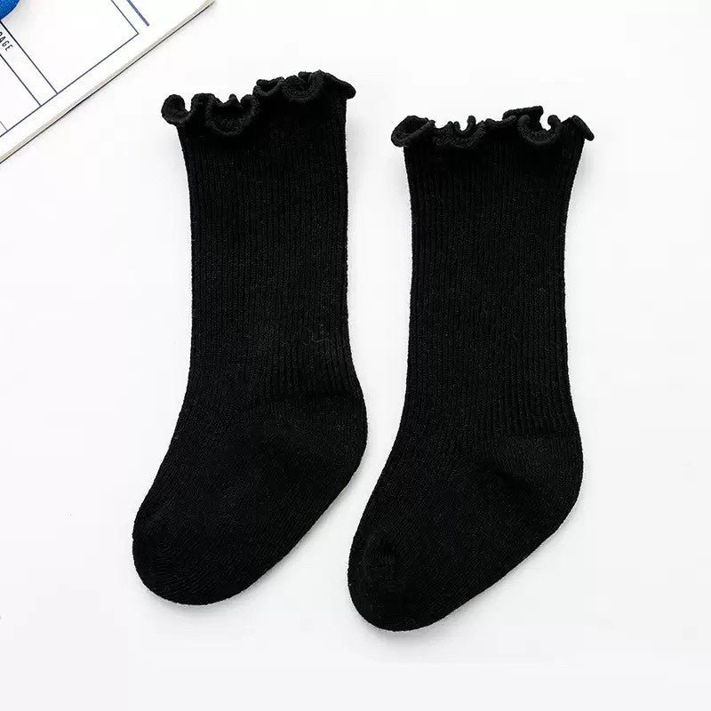 0-3 thn | KAOS KAKI POLOS BAYI ANAK IMPOR NEWBORN SOCKS PEREMPUAN catalog JCZZ JB