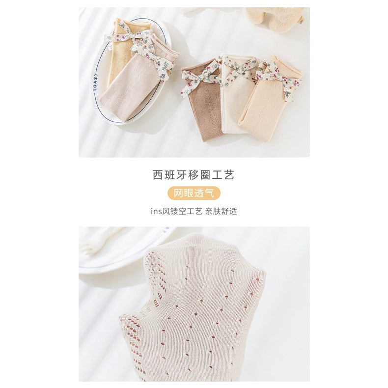0-3 thn | KAOS KAKI PANJANG BAYI ANAK IMPOR NEWBORN SOCKS PEREMPUAN catalog QN QV