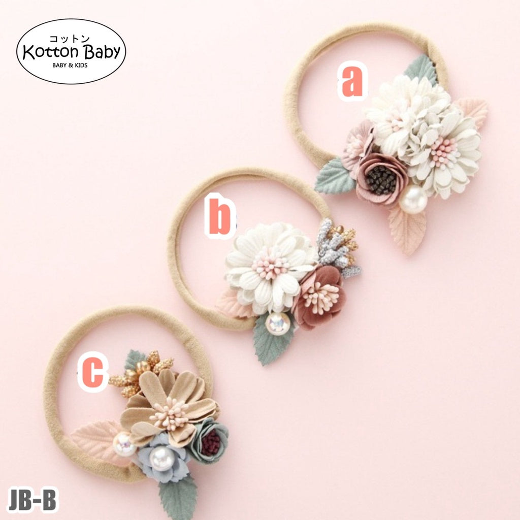 0-3 thn | Bandana bayi headband premium import pita anak perempuan catalog jbay JB B