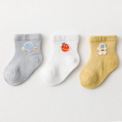 [SALE] [3 PSG] 0-3 thn | KAOS KAKI BAYI ANAK IMPOR SOCKS LUCU KARAKTER KARTUN UNISEX jczz S Catalog