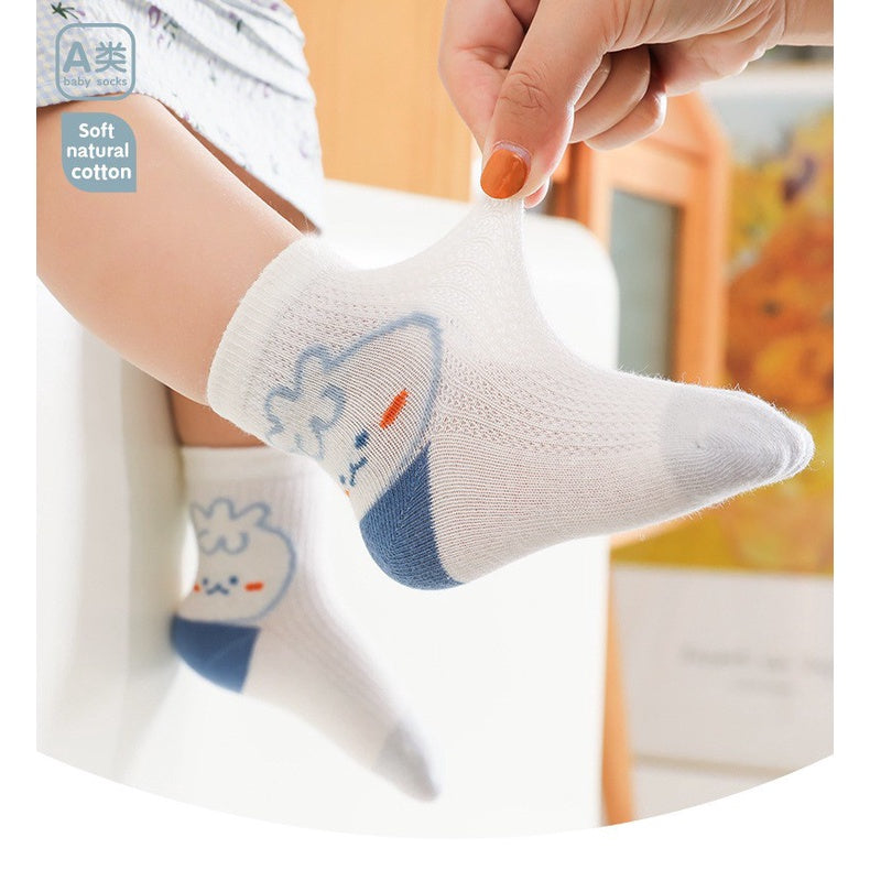 SALE [4 PSG] 0-5 thn | KAOS KAKI BAYI ANAK IMPOR SOCKS LUCU KARAKTER KARTUN UNISEX Catalog QN QAV