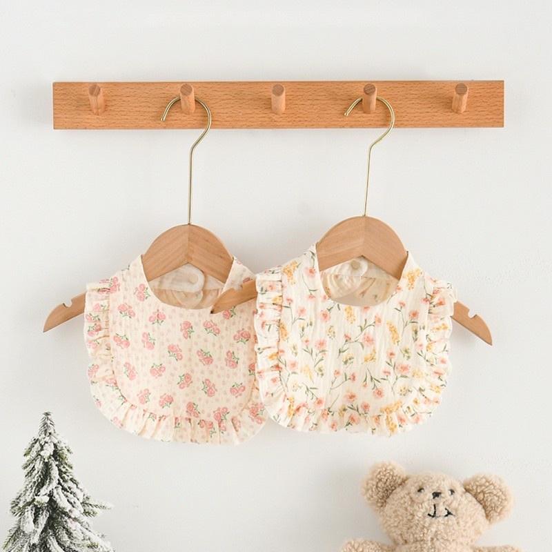 Premium BIB SLABBER BUNGA BAYI SET CELEMEK TATAKAN LIUR ANAK catalog DQIN DS