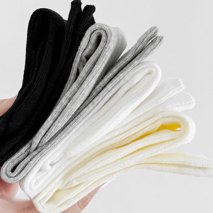 3-8 thn | KAOS KAKI ANAK SEKOLAH HITAM PUTIH IMPOR SOCKS LUCU UNISEX Catalog QN QES