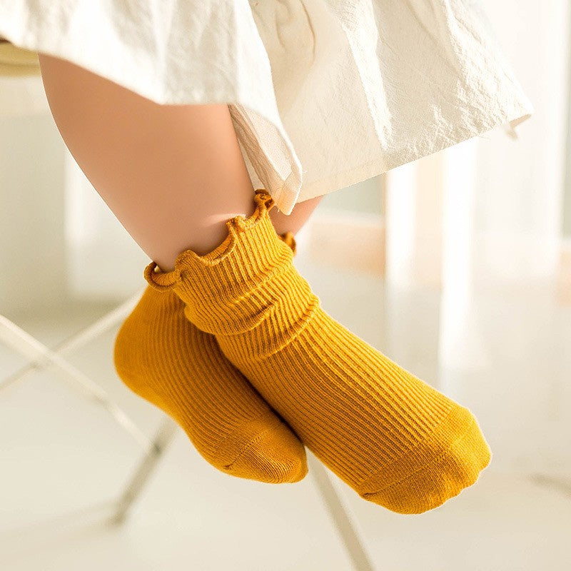 0-3 thn | KAOS KAKI POLOS BAYI ANAK IMPOR NEWBORN SOCKS PEREMPUAN catalog JCZZ JB