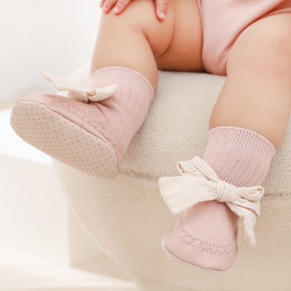 0-2 thn KAOS KAKI PITA BOW ANTI SLIP PREWALKER SEPATU BAYI ANAK SHOES catalog NMBB FA