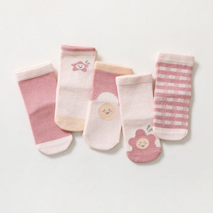 [5 PSG] 0-3 thn | KAOS KAKI BAYI ANAK IMPOR SOCKS LUCU KARAKTER KARTUN UNISEX Catalog QN QAS