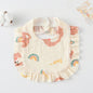 Premium BIB SLABBER BUNGA BAYI SET CELEMEK TATAKAN LIUR ANAK catalog DQIN DS