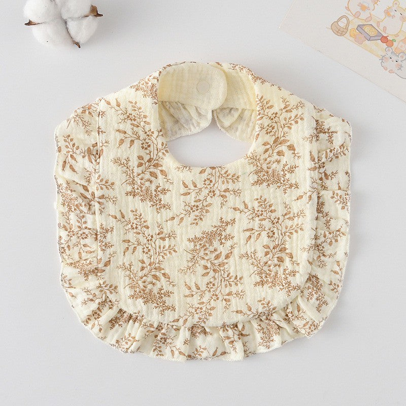 Premium BIB SLABBER BUNGA BAYI SET CELEMEK TATAKAN LIUR ANAK catalog DQIN DS