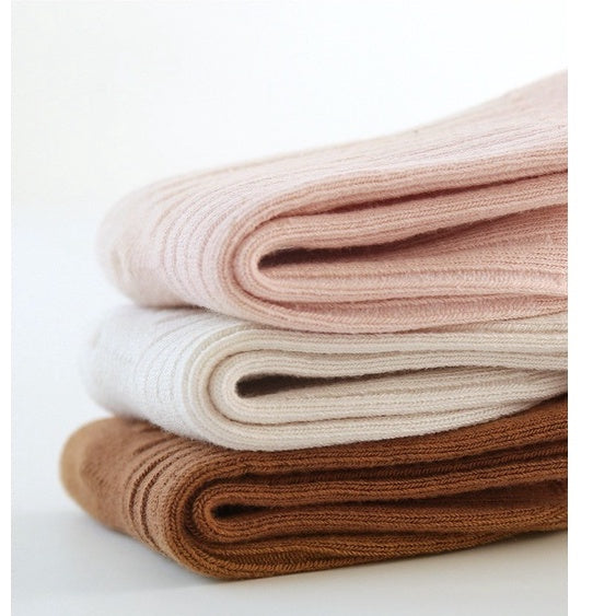 0-3 thn | EARTH TONE SERIES KAOS KAKI POLOS BAYI ANAK IMPOR NEWBORN SOCKS UNISEX catalog NMBB FH