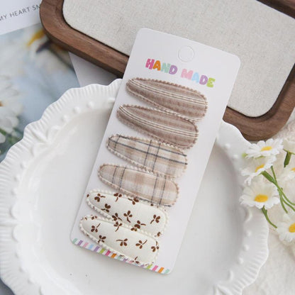 (isi 3psg) Set Jepitan rambut | Pita Rambut | bayi anak bunga import perempuan aksesoris catalog Ai