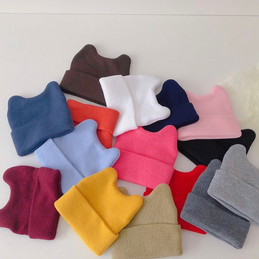 0-3 thn || Topi Bayi Newborn Anak Polos Kupluk Karakter Lucu Emen Anak Impor Catalog OIMG OJ