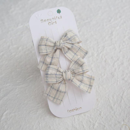 (isi 2psg) Set Jepitan rambut | Pita Rambut | bayi anak bunga import perempuan aksesoris catalog ATSP AK