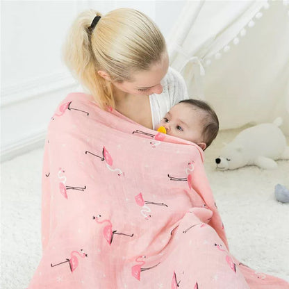 [120x110] Kain Bedong Muslin Bayi | Baby Swaddle Muslin Bamboo | Selimut Bayi Catalog DE