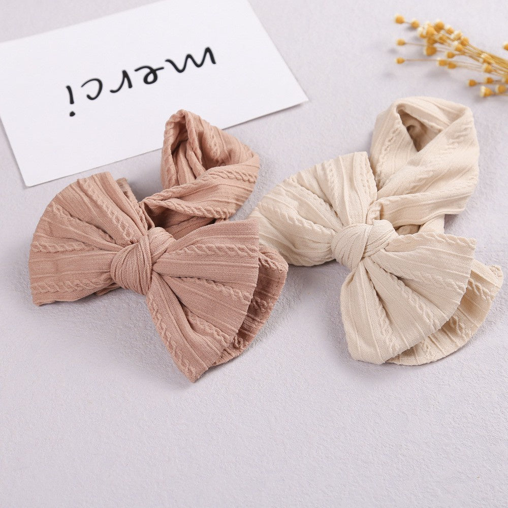 (Big Bow) Bandana bayi headband  jumbo premium import pita anak perempuan catalog jbay JB F
