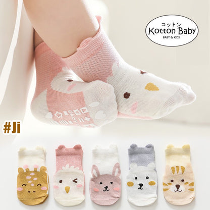0-3 thn | KAOS KAKI BAYI ANAK IMPOR NEWBORN SOCKS LUCU KARAKTER KARTUN catalog JCZZ Ji