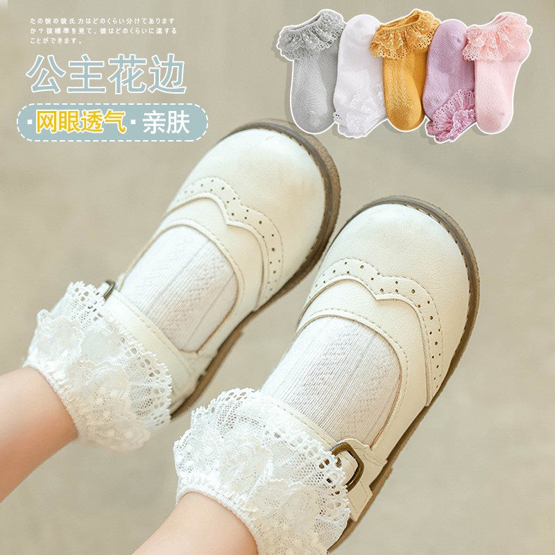 0-3 thn | KAOS KAKI RUFFLE BAYI ANAK IMPOR NEWBORN SOCKS PEREMPUAN catalog QN QY
