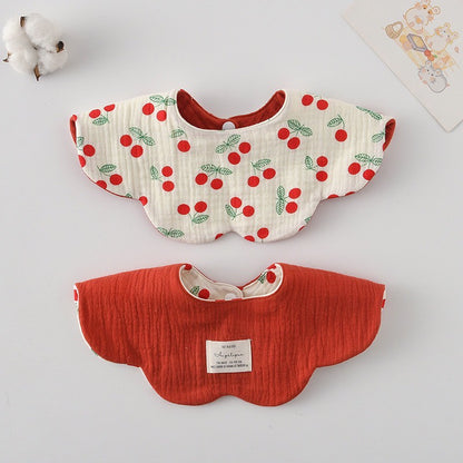 Premium BIB SLABBER BUNGA BAYI SET CELEMEK TATAKAN LIUR ANAK catalog DQIN DAB