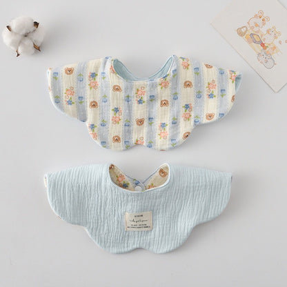 Premium BIB SLABBER BUNGA BAYI SET CELEMEK TATAKAN LIUR ANAK catalog DQIN DAB