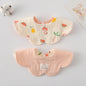 Premium BIB SLABBER BUNGA BAYI SET CELEMEK TATAKAN LIUR ANAK catalog DQIN DAB