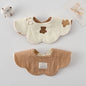 Premium BIB SLABBER BUNGA BAYI SET CELEMEK TATAKAN LIUR ANAK catalog DQIN DAB