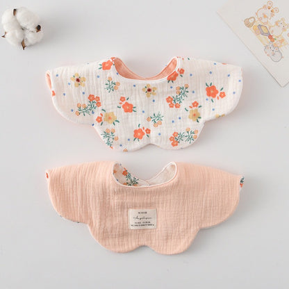 Premium BIB SLABBER BUNGA BAYI SET CELEMEK TATAKAN LIUR ANAK catalog DQIN DAB