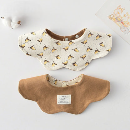 Premium BIB SLABBER BUNGA BAYI SET CELEMEK TATAKAN LIUR ANAK catalog DQIN DAB
