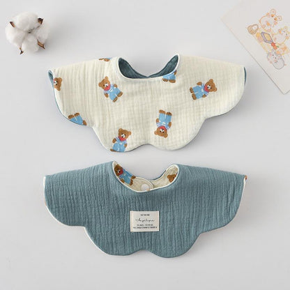 Premium BIB SLABBER BUNGA BAYI SET CELEMEK TATAKAN LIUR ANAK catalog DQIN DAB