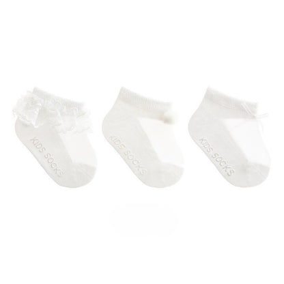[3 PSG] 0-5 thn | KAOS KAKI BAYI ANAK IMPOR SOCKS LUCU KARAKTER KARTUN PEREMPUAN catalog QN QEL